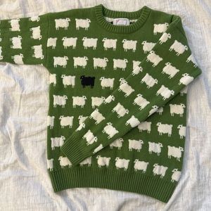 Warm & Wonderful Original “Diana” Wool Sheep Sweater